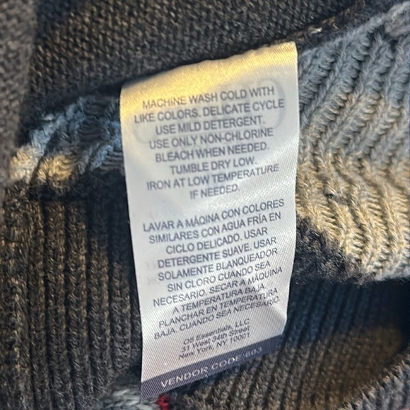 CHAPS 50’s Alpine Look Cozy 100% Cotton Pullover Sweater Mountain Chic Retro - Picture 13 of 13